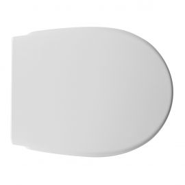 Sedile wc termoindurente mod. d308 doppia cerniera forma 6 bianco