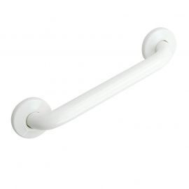 Maniglione di sicurezza disabili lineare dim. 58 cm interasse 50 cm bianco