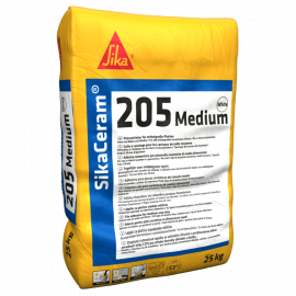 Collante per piastrelle SikaCeram-205 Medium grigio sa. 25 kg