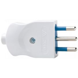 Spina 10a 2p+t 250v bianco