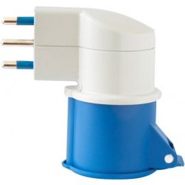 Adattatore con spina it e presa cee 230v/16a