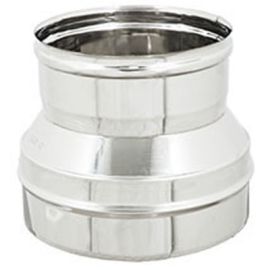 Riduzione inox per canne fumarie diam. m 160-f 120