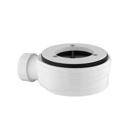 Piletta sifonata lux ribassata 3 viti univ. per piatti doccia stone diam. 90