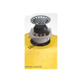 Bocchettone sumi 56 verticale dm 90-110 griglia 200x200