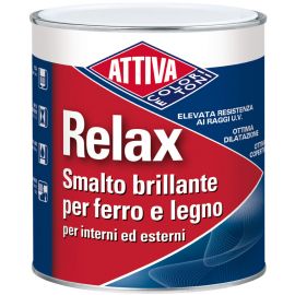 Smalto sintetico brillante relax avorio duna 92 lt.0,75