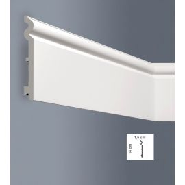 Battiscopa 1,5x14x200 cm  hxps art. nf140