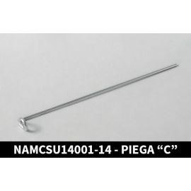 Pendino diam. 4 mm, lungh. 50 cm, piega c - akifix