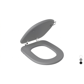 Sedile wc washington con soft closing grigio opaco matt