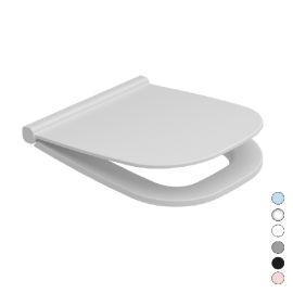 Sedile wc in termoindurente alba soft closing bianco