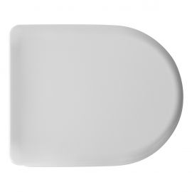 Sedile wc termoindurente mod. d061 doppia cerniera forma 7 bianco
