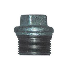 Tappo maschio  zincato 3"