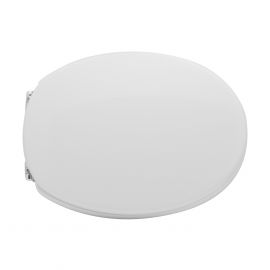 Sedile wc per dolomite vaso perla forma 1 bianco