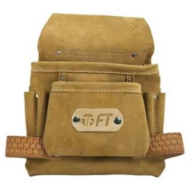 Borsa americana in pelle scamosciata ft