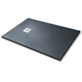 Piatto doccia simil-stone nero cm 70x140