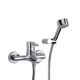 Miscelatore monocomando vasca completo linea pin cromo