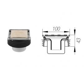 Kerdi Drain Set Griglia Con Sifone Design 4