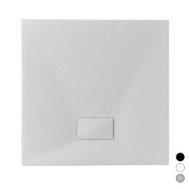 Piatto doccia stone essence slim quadro bianco cm 80 x 80
