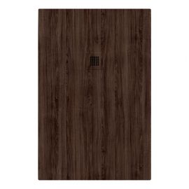 Piatto doccia nymo design noce scuro cm 70 x 90