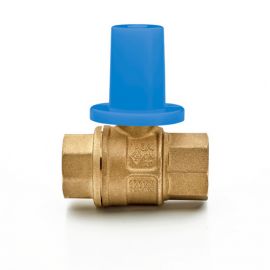 Valvola a sfera da incasso passaggio totale fil ff 1/2 dn 15 pn 30