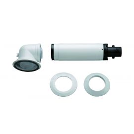 Kit base scarico fumi per caldaie a condensazione bosch diam. 60/100