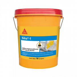 Additivo idrofugo per malte Sika-1 tanica 5 kg