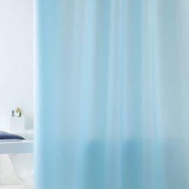 Tenda per doccia 2 lati cm. 180 x 200 mod. celeste