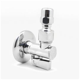 Rubinetto sottolavabo a sfera con filtro a snodo 1/2 x 10