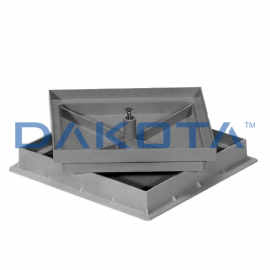 Sigillo a riempimento senza telaio. Realizzato in PP (polipropilene). ( Lung. 40 Larg. 40 Alt. 6.2 cm)