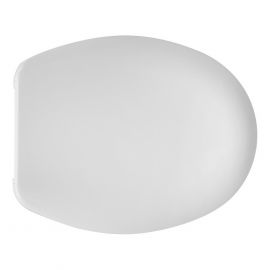 Sedile wc termoindurente modello dianter 5 forma 1 bianco
