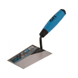 Cazzuolino duraflex punta quadra 14 cm con manico gomma ft