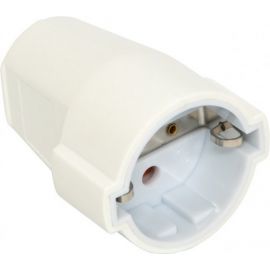 Presa schuko 230v/16a bianco