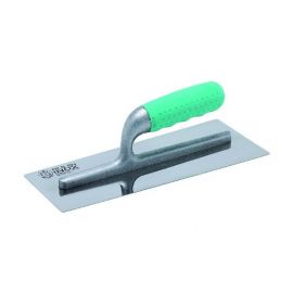 Frattone inox lama lappata con angoli arrotondati. 200x80x0,6 mm