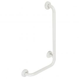 Sostegno di sicurezza ad L versione dx bianco