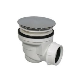 Piletta sifonata per piatti doccia in pvc diam. 90 foro grande