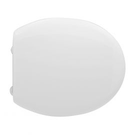 Sedile wc per dolomite vaso quarzo forma 1 bianco