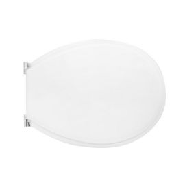 Sedile wc per gsi vaso brenta forma 1 bianco - cerniere c espansione
