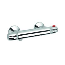 Miscelatore doccia esterno termostatico chopper cromo
