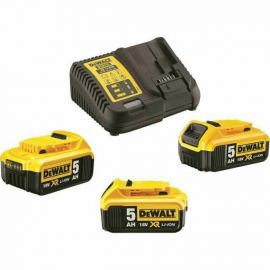 Dewalt batteria di starter kit, 1 pezzi, giallo nero, dcb115p3 QW