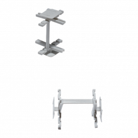 Distanziatore per vetromattone ( Lung. 6 Larg. 8 Alt. 5.5 cm)