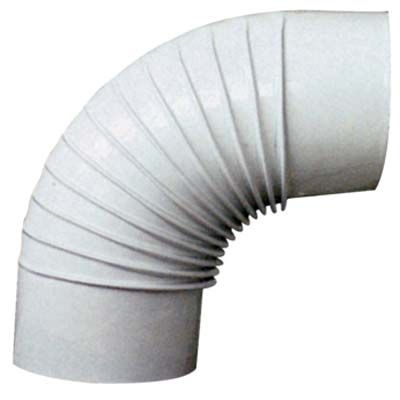 4 Coperture Per Tubi Da 50mm In Plastica PP Nera - Decorativa Per Tubi Idraulici, Antincendio - Foto 8