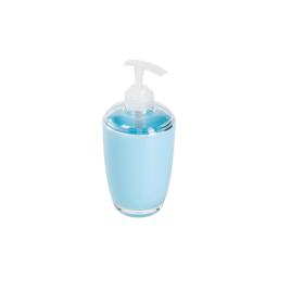Dispenser  appoggio juice azzurro  accessorio bagno