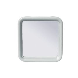 Specchio quadro silvia cm. 50 x 50 serie imma bianco