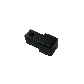 Capsule per raccordi triass projolly square h=10 mm alluminio simm stone black