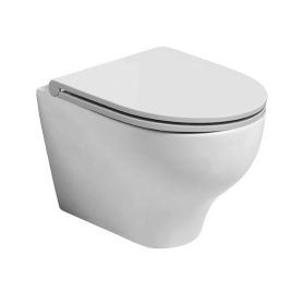 Vaso pratica sospeso easy clean. venduto senza sedile