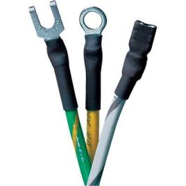 Guaina termorestringente nero mm  4,8-2,4 cf=mt 12