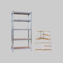 Kit scaffale ercole cardinale cm 90x40x180h