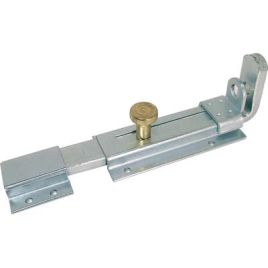 Catenaccio portalucchetto piatto pesante 38 ibfm zincato piastra larga mm 57 mm 10x25 cm 30