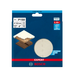 Abrasivo a rete bosch expert m480 150mm grana 150 5 pezzi