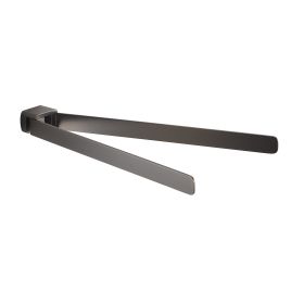 Portasalviette a snodo pirenei - 35,9×4,6×3,3 cm - nero matt
