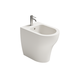 Bidet unica bidet unica monoforo  filo parete - cm 54x35xh42